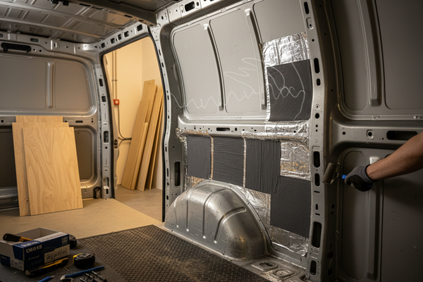 Sound Deadening vs. Insulation: What Does Your Van Need?